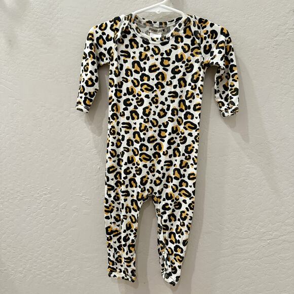 SpearmintLOVE Leopard Animal Print Romper - Picture 1 of 8